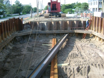 Progress Photos, 7-1-10, (P.S. Wet Well excav.) 002
