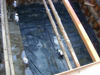 Wet Well, Fabric plcmnt., 8-26-10 019