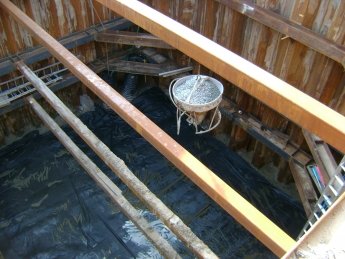 Wet Well, Fabric plcmnt., 8-26-10 020